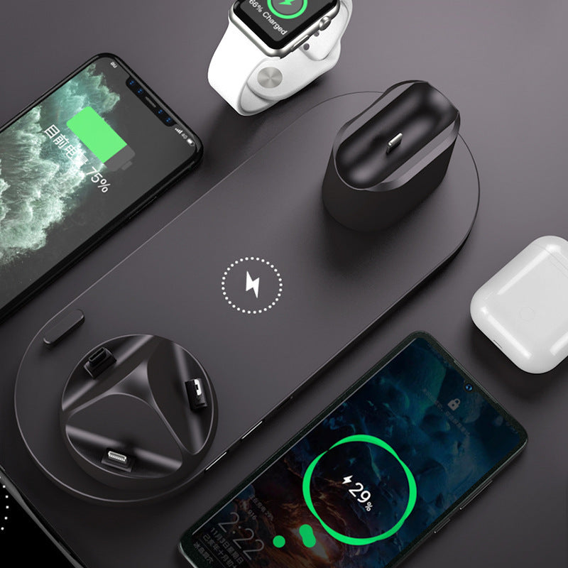 6 In 1 Wireless Charging Statation