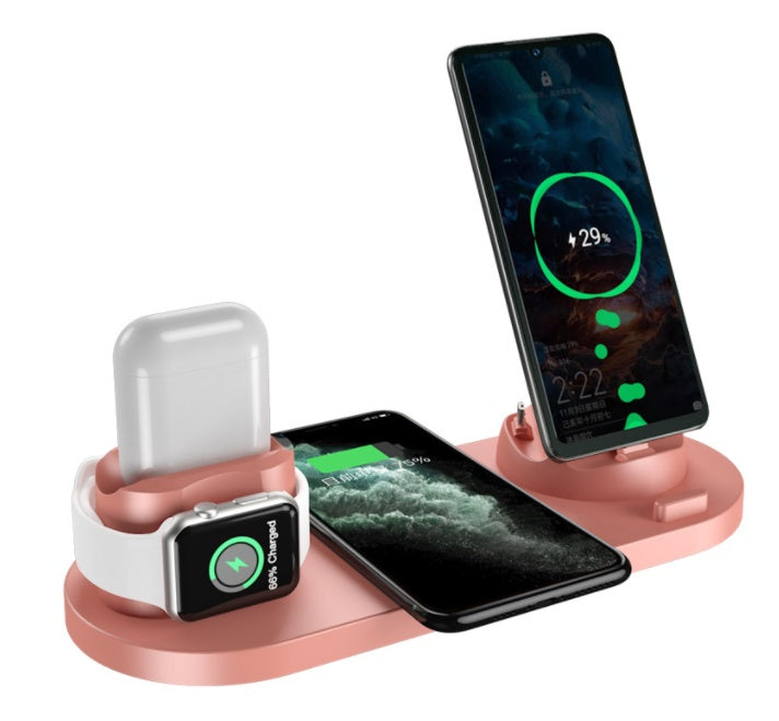 6 In 1 Wireless Charging Statation